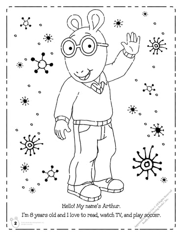 Arthur® Coloring Book Official