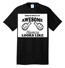 this is what ans wesome Hamza looks like - Unisex Tshirt